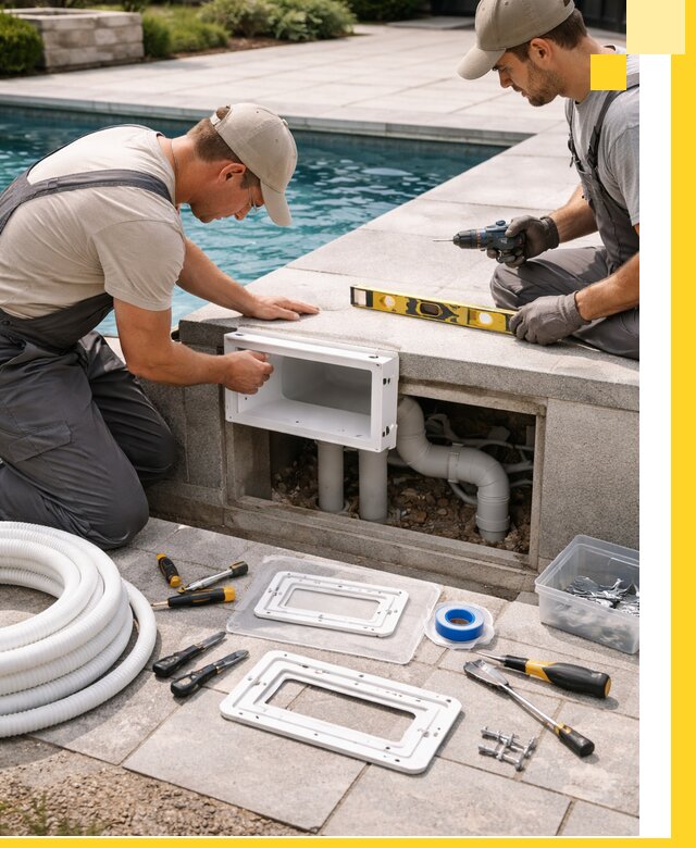 Поставка и установка скиммеров для бассейнов в Якутске