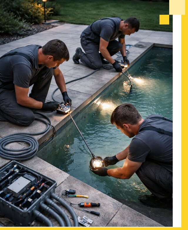 Профессиональное освещение бассейнов в Якутске: дизайн и монтаж