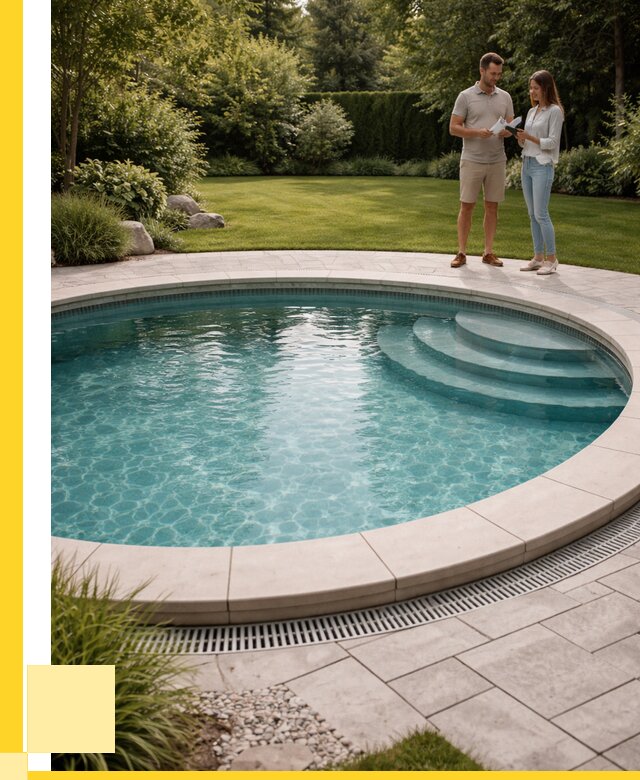 Круглые каркасные бассейны купить в Якутске от 260375 р. | ЭриданКтс