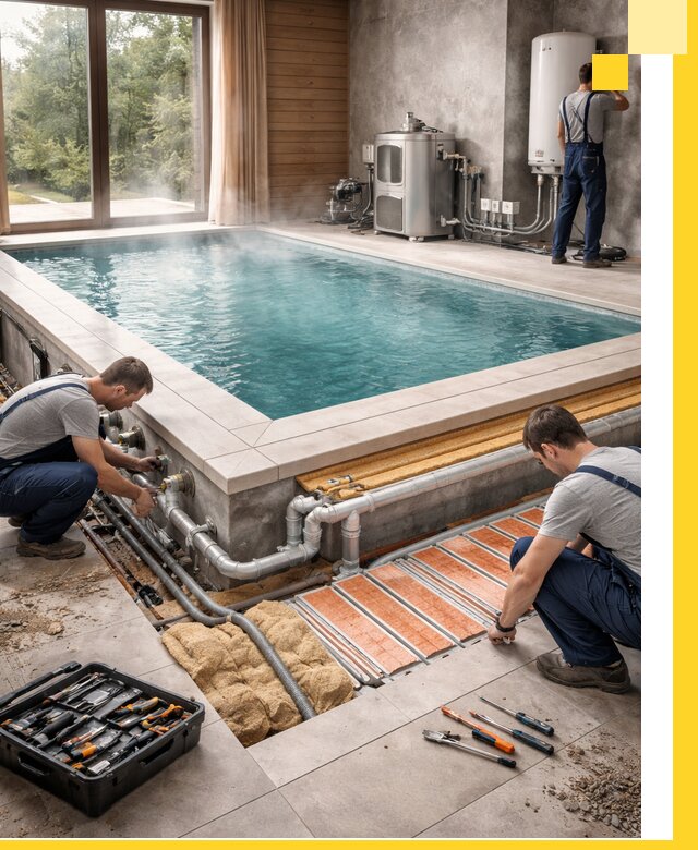 Проектирование и строительство тёплых бассейнов в Якутске