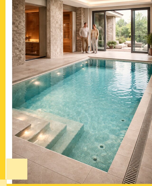 Бассейн во дворе в Якутске: проект, отделка от 1249800 р. | ЭриданКтс