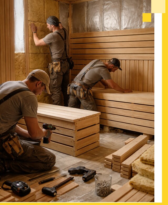 Профессиональное строительство саун под ключ в Якутске