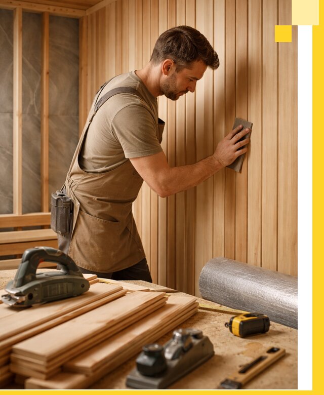 Профессиональная отделка саун и парных под ключ в Якутске