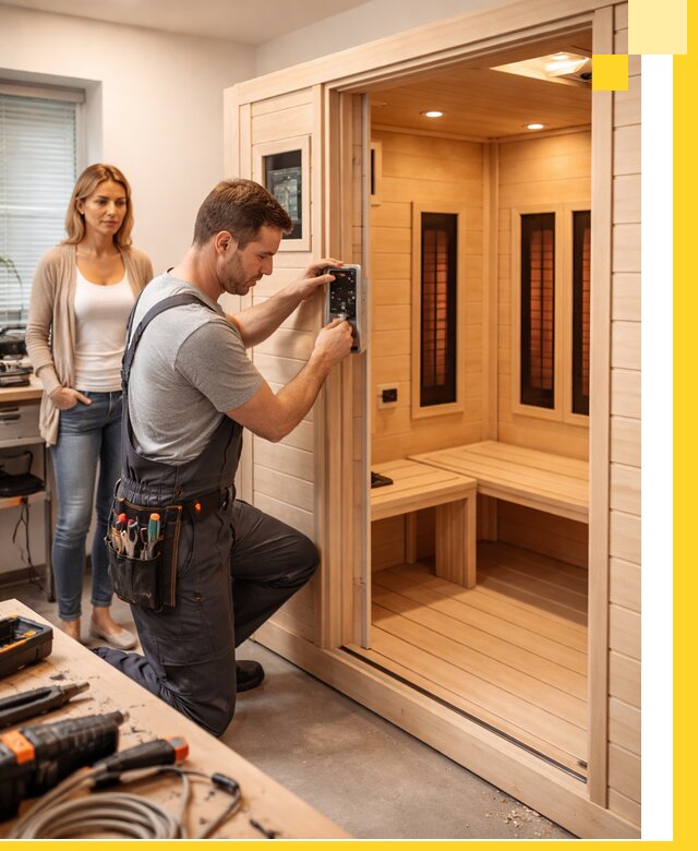 Инфракрасные сауны под ключ в Якутске продажа и установка