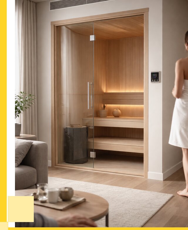 Сауна в квартире под ключ в Якутске от 124980 р. ЭриданКтс