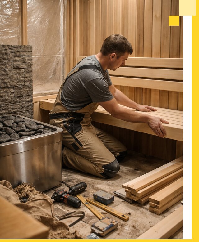 Сауны для дома под ключ с проектированием и монтажом в Якутске