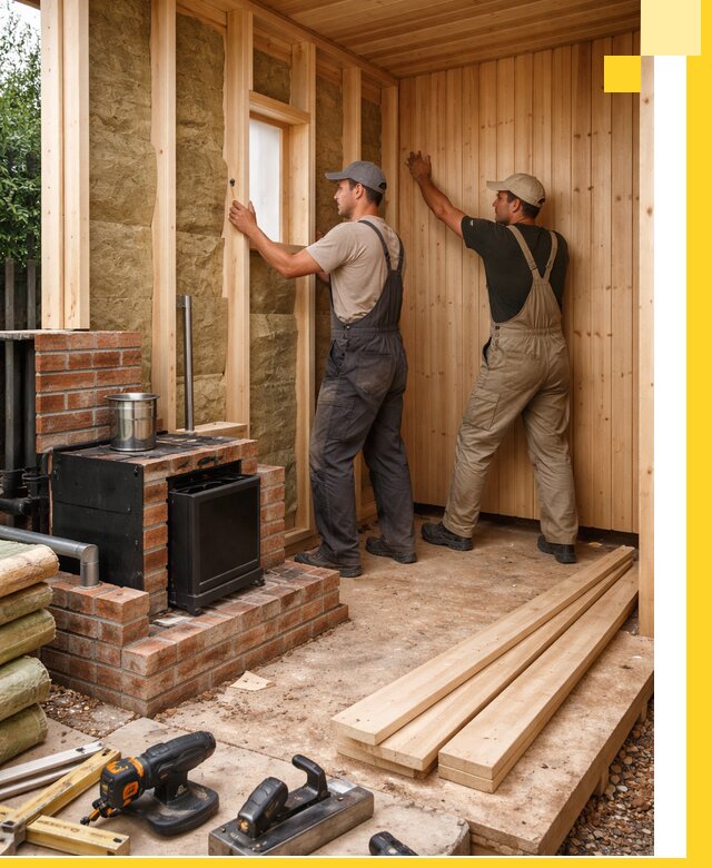 Строительство и установка дачных саун под ключ в Якутске