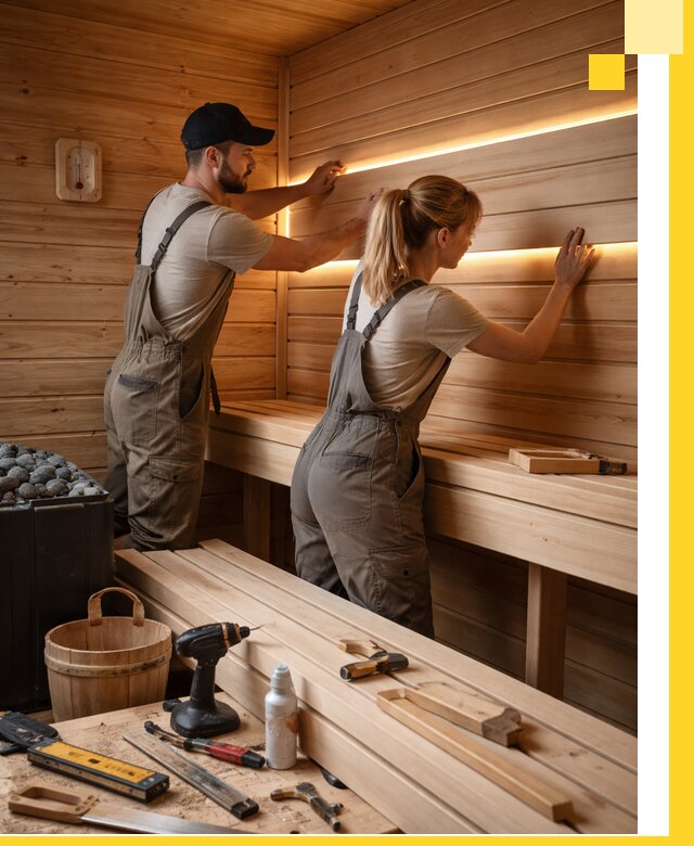 Дизайн саун и бань под ключ с индивидуальным проектом в Якутске