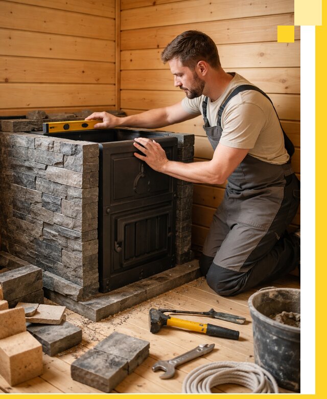 Производство и установка печей для саун под ключ в Якутске