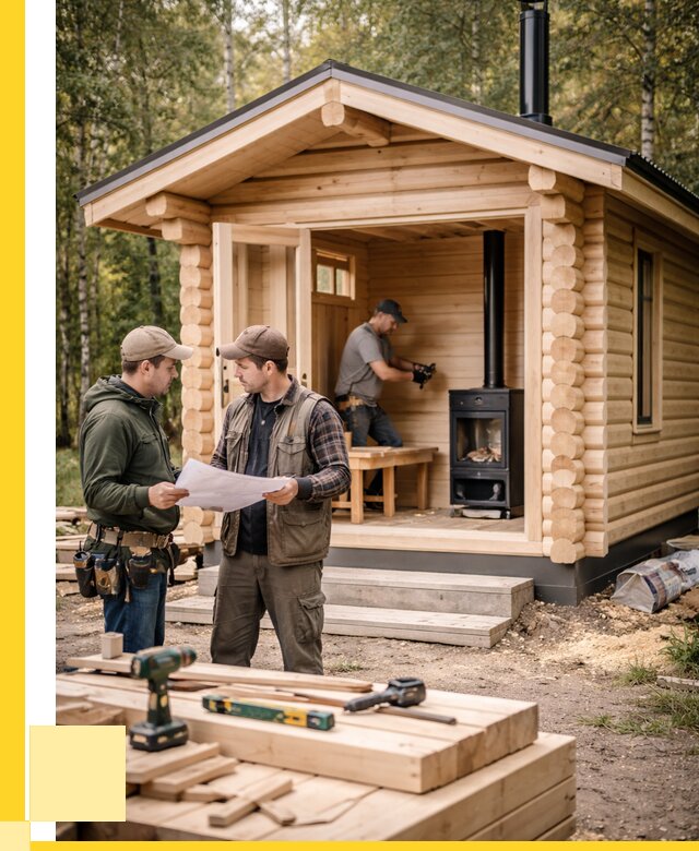 Монтаж бань под ключ в Якутске — от 208300 р. | ЭриданКтс