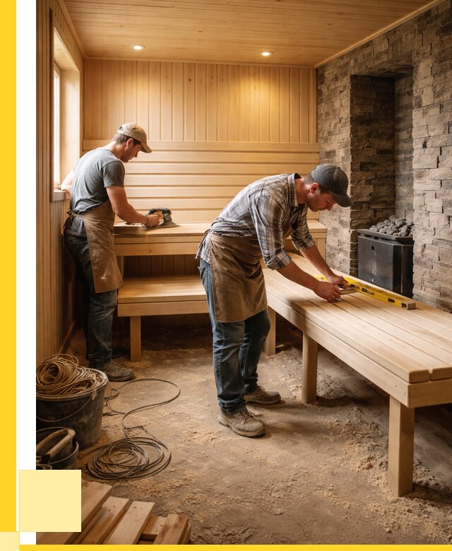 Отделка бани в Якутске: внутренняя отделка от 3125 р. | ЭриданКтс