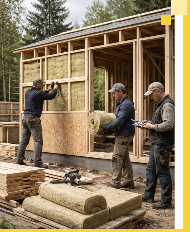 Проектирование и строительство каркасных бань в Якутске под ключ