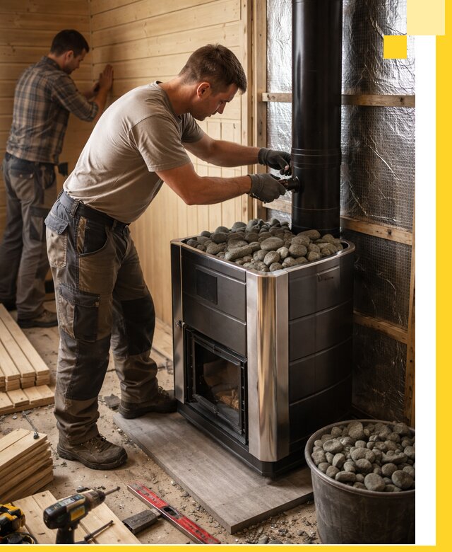 Проектирование и строительство парилок для бани в Якутске под ключ