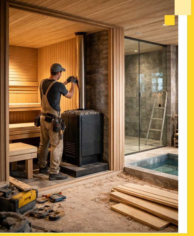 Полное строительство банных комплексов под ключ в Якутске