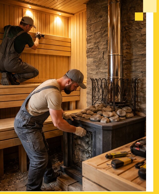 Комплексный дизайн бань, саун и зон отдыха в Якутске