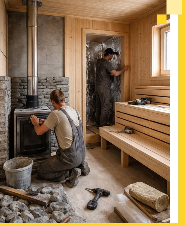 Строительство и изготовление бань под ключ в Якутске