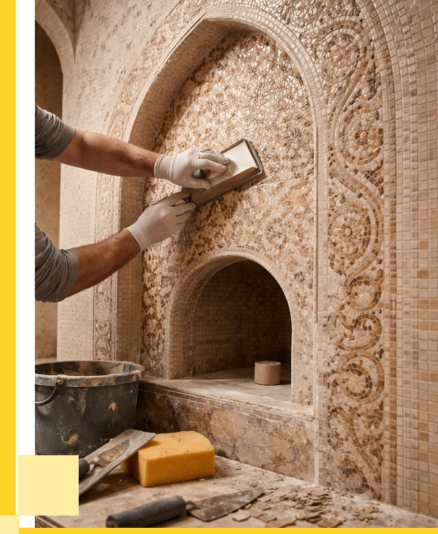 Мозаика для хамама в Якутске под ключ от 5208 р. | ЭриданКтс