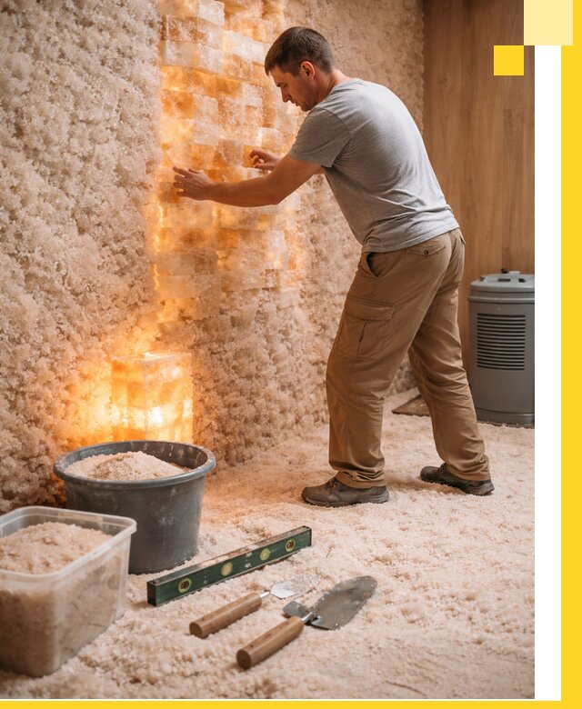 Проектирование и монтаж соляных комнат в Якутске под ключ