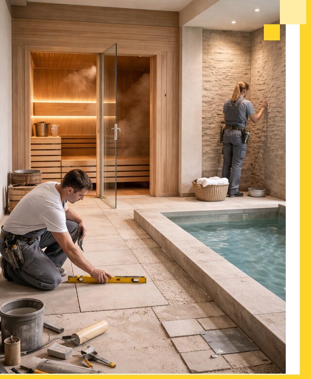 Комплексный дизайн и отделка интерьеров SPA под ключ в Якутске